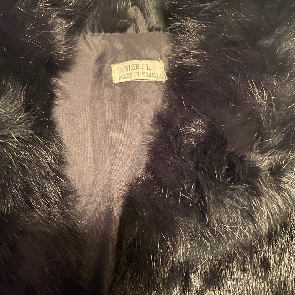 100% Rabbit fur coat. In great condition. - Picture 2 of 3